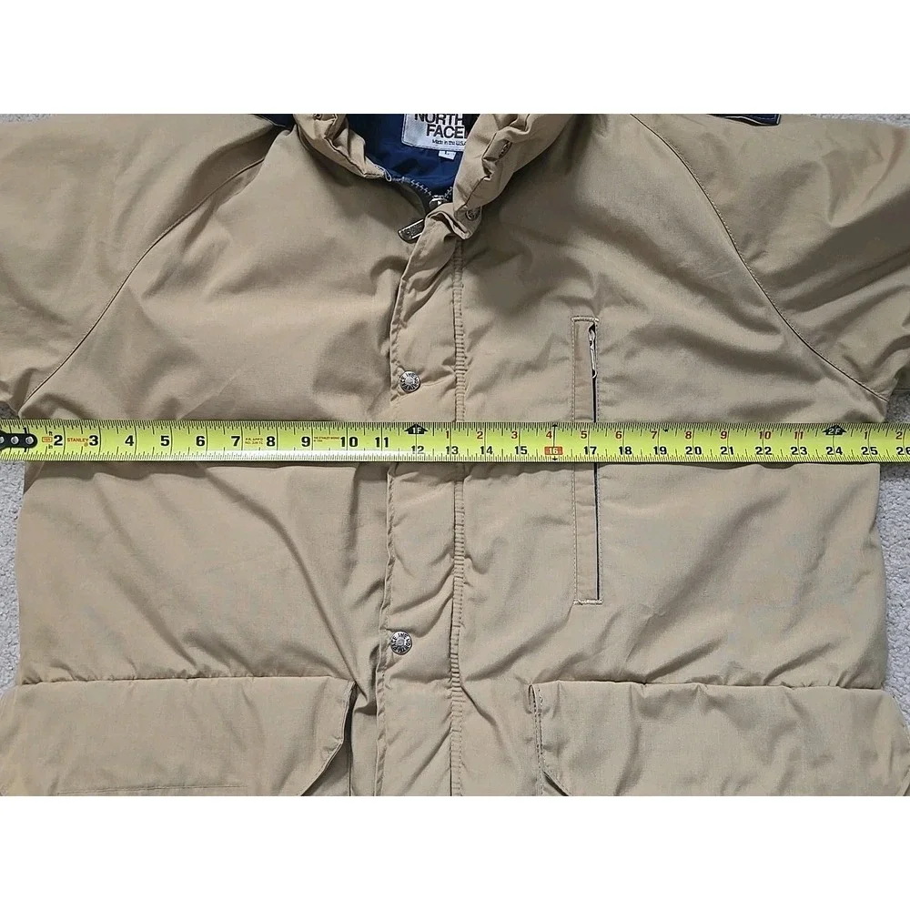 THE NORTH FACE (USA) Vintage Serow Prime Goose Down Tan Winter Parka Coat ~ L‎